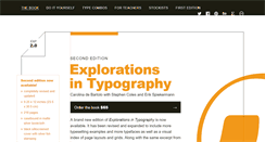 Desktop Screenshot of explorationsintypography.com